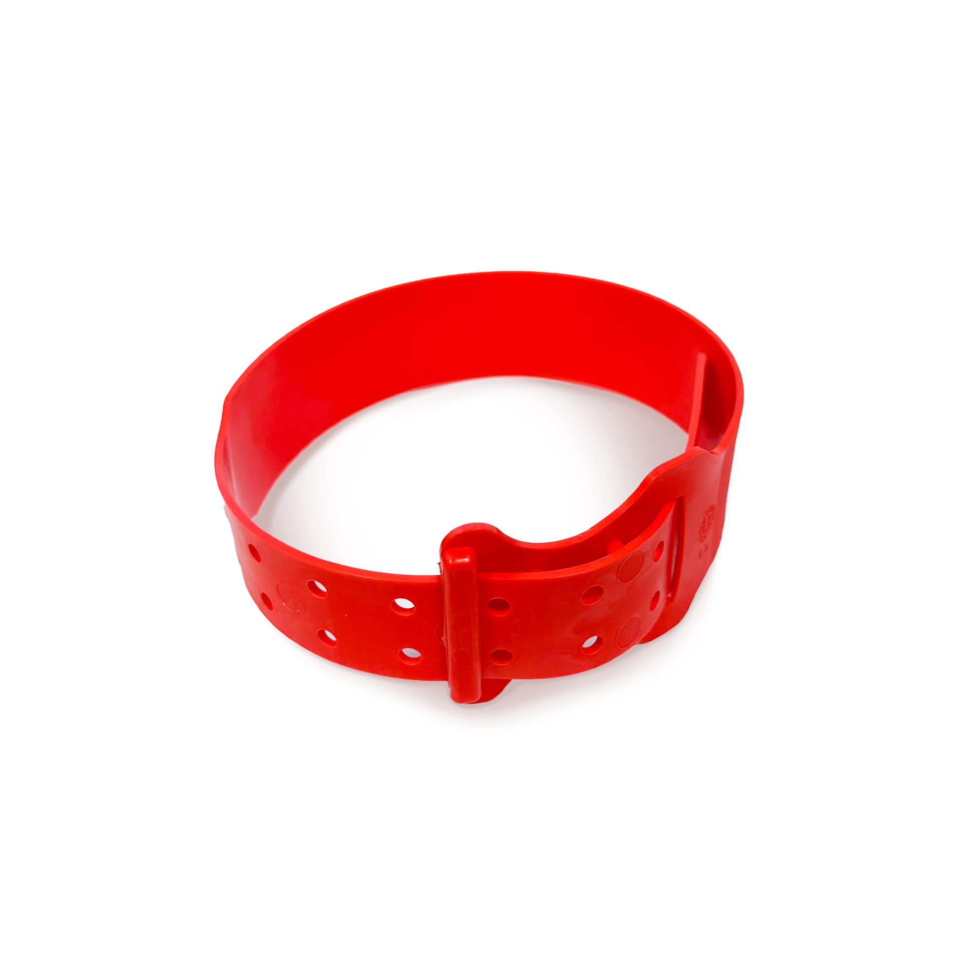 COLEIRA PLASTICO OVINO C/ FECHO VERMELHA ALLFLEX