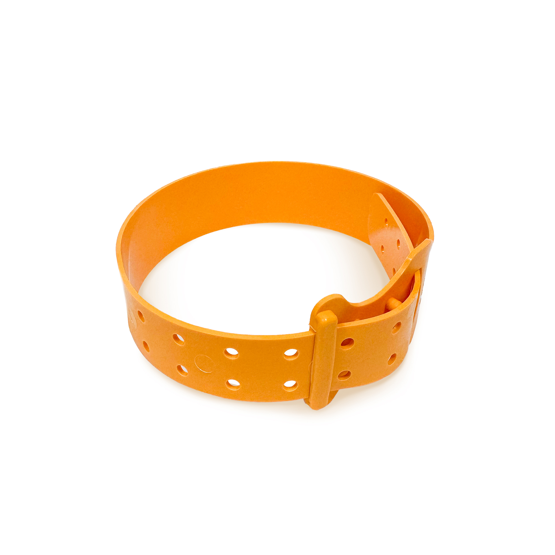 COLEIRA PLASTICO OVINO C/ FECHO LARANJA ALLFLEX