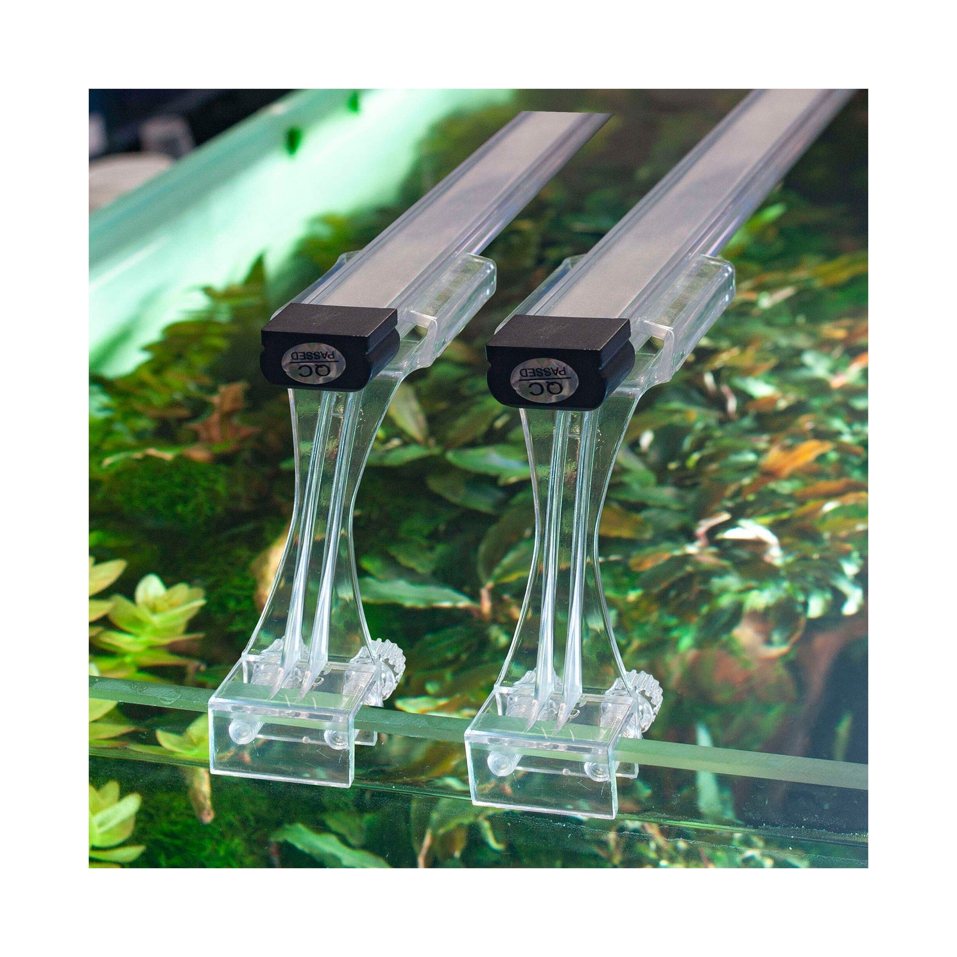 SUPORTE TRANSPARENTE P/ TIRAS LED