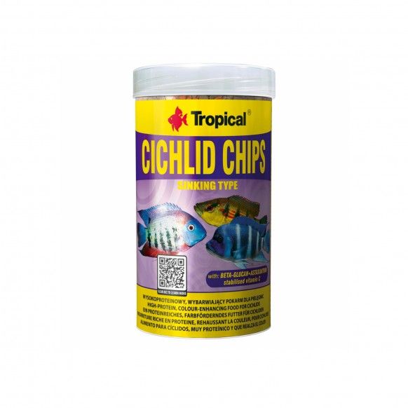 ALIMENTO P/ CICLIDEOS CHIPS - 130GR