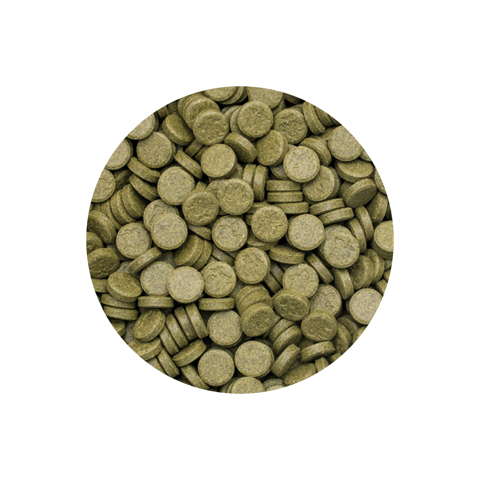 ALIMENTO P/ PEIXES 3-ALGAE PASTILHAS - 80UN