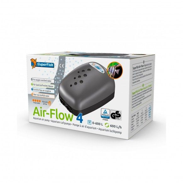 BOMBA AIR FLOW 4 SAIDAS - 10 L/MIN