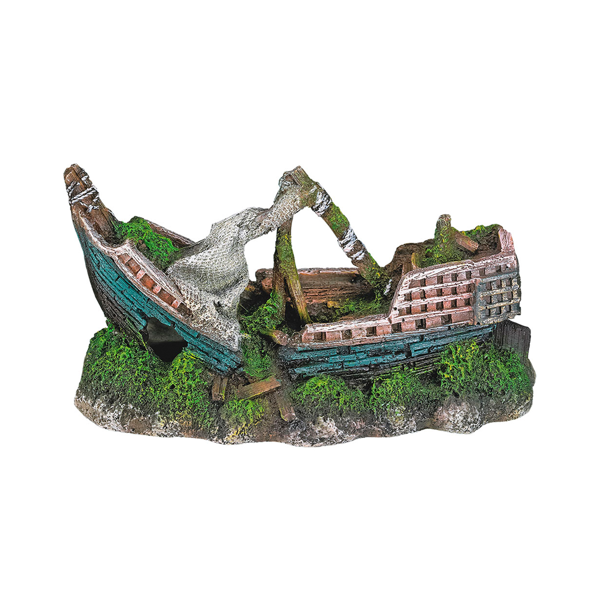 DECORAÇAO P/ AQUARIO (DESTROÇOS DE NAVIO)