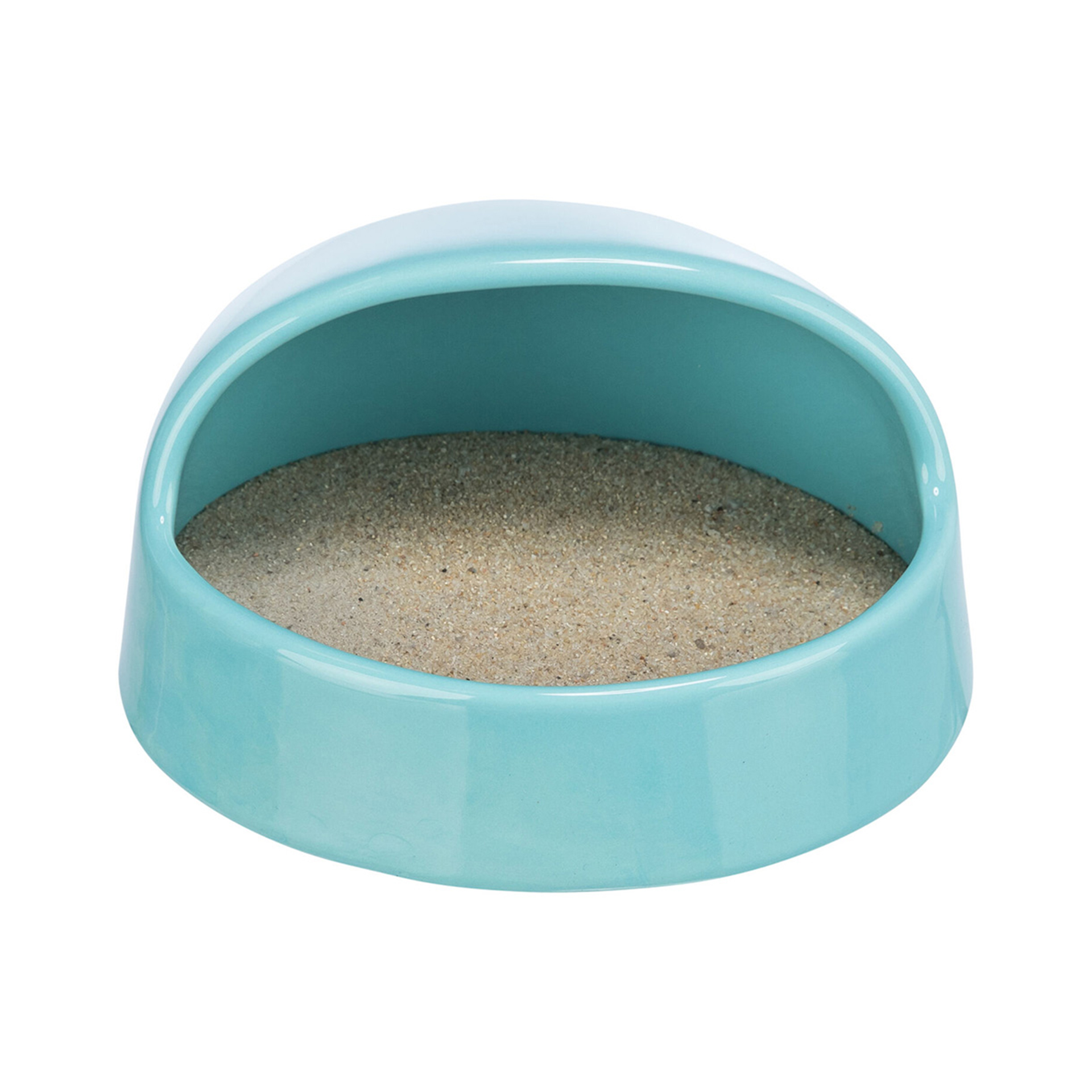 BANHEIRA P/ AREIA ROEDORES - 16X8X14CM