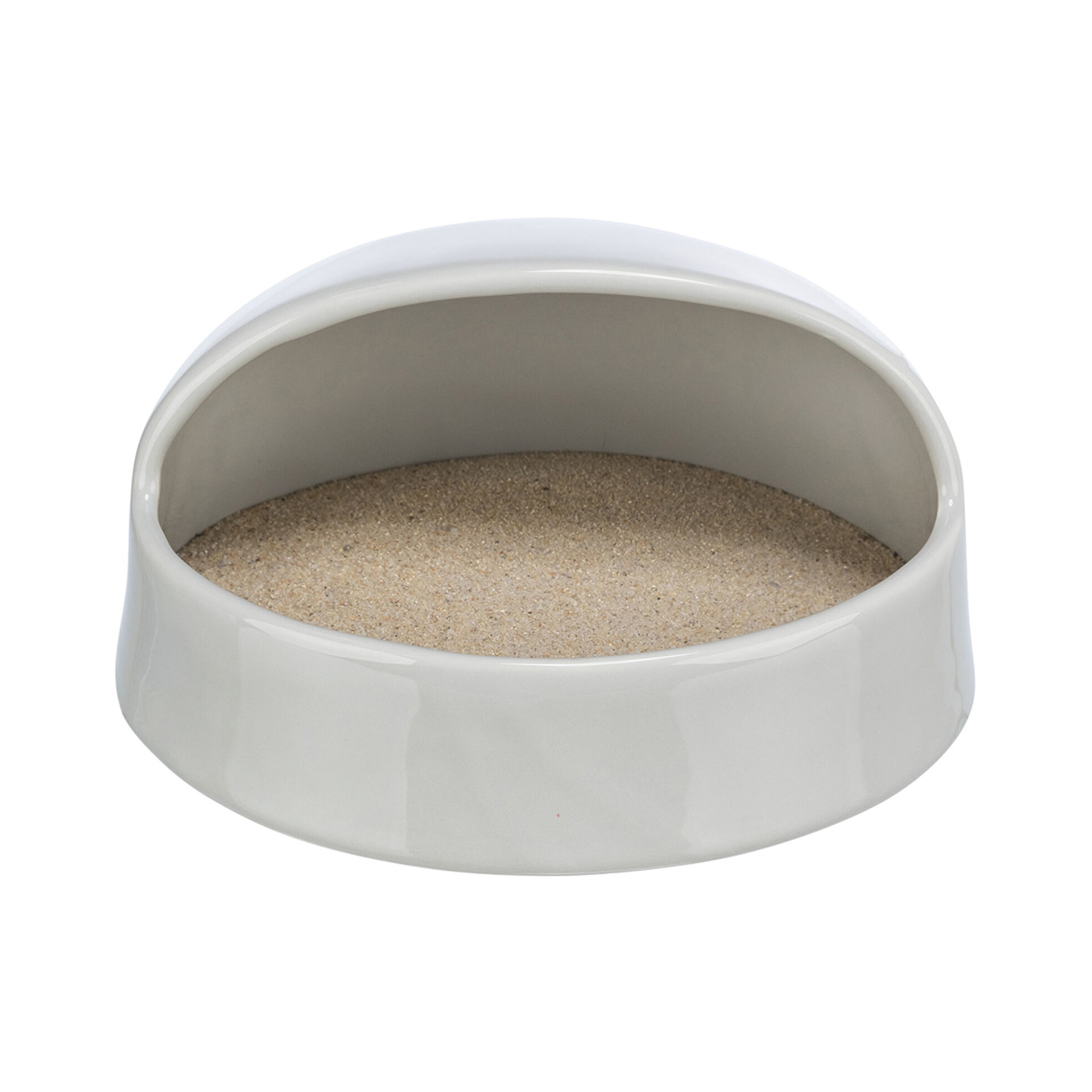 BANHEIRA P/ AREIA ROEDORES - 16X8X14CM