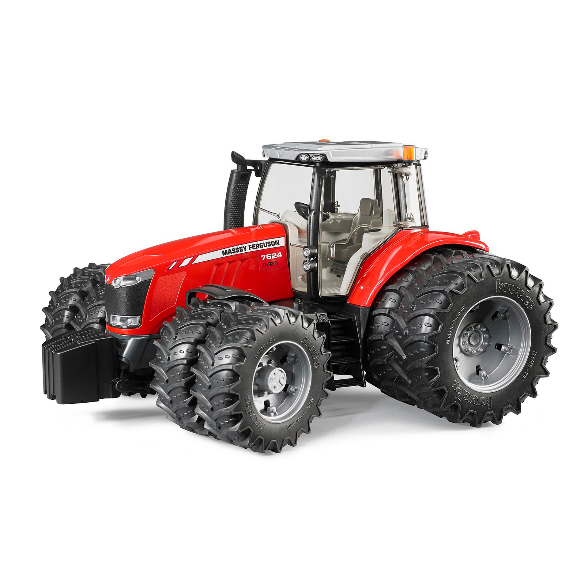 BRUDER TRACTOR MASSEY FERGUSON 7624