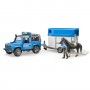 BRUDER LAND ROVER DEFENDER POLICIA