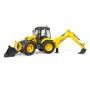 BRUDER JCB 5CX C/ PA CARREGADORA TRASEIRA