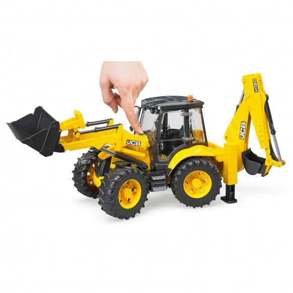 BRUDER JCB 5CX C/ PA CARREGADORA TRASEIRA