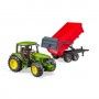 BRUDER TRACTOR JOHN DEERE 6920 C/ REBOQUE BRUDER TRACTOR JOHN DEERE 6920 C/ REBOQUE