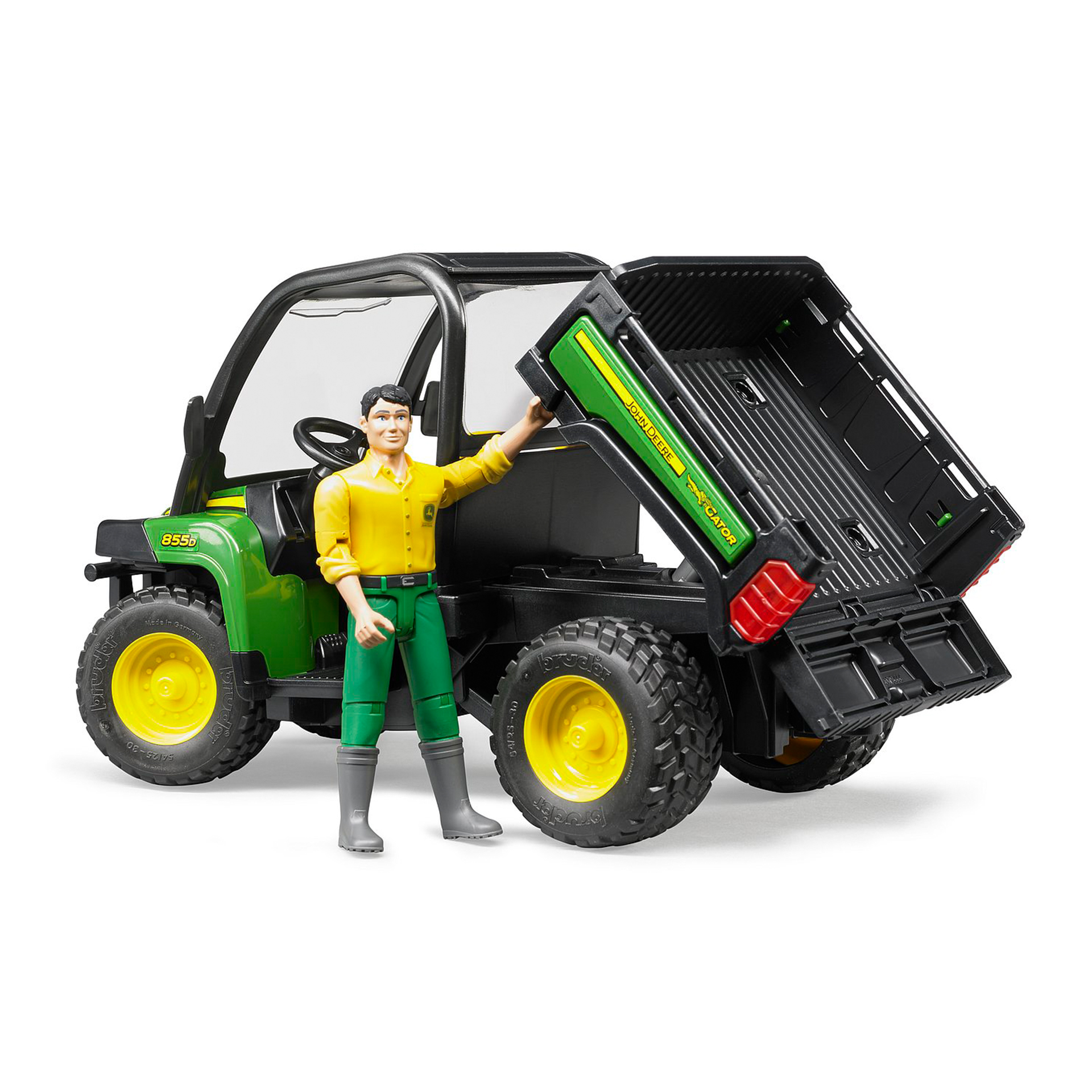 BRUDER JOHN DEERE GATOR XUV 855D C/ CONDUTOR
