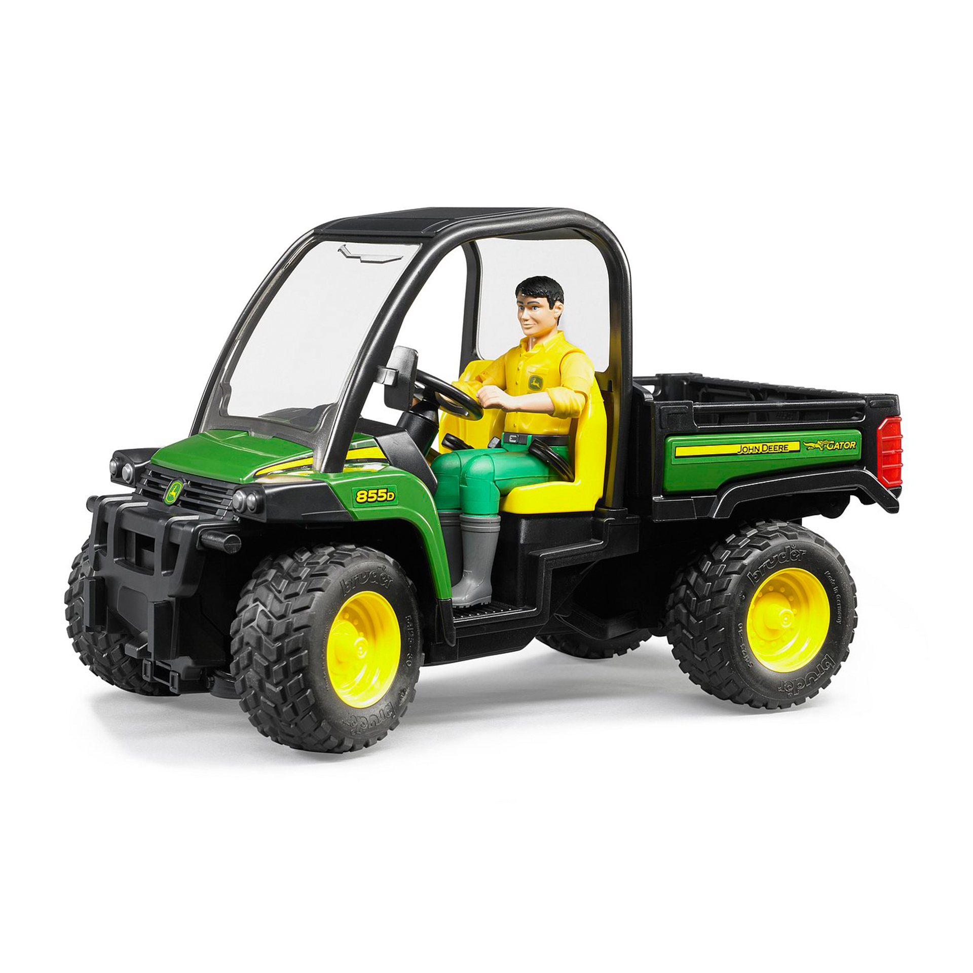 BRUDER JOHN DEERE GATOR XUV 855D C/ CONDUTOR