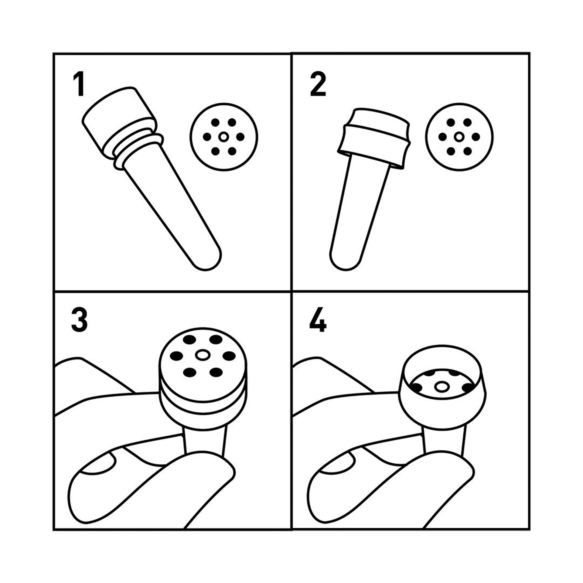 ACESSORIOS P/ BALDE DUPLO CORDEIROS 6 SAIDAS