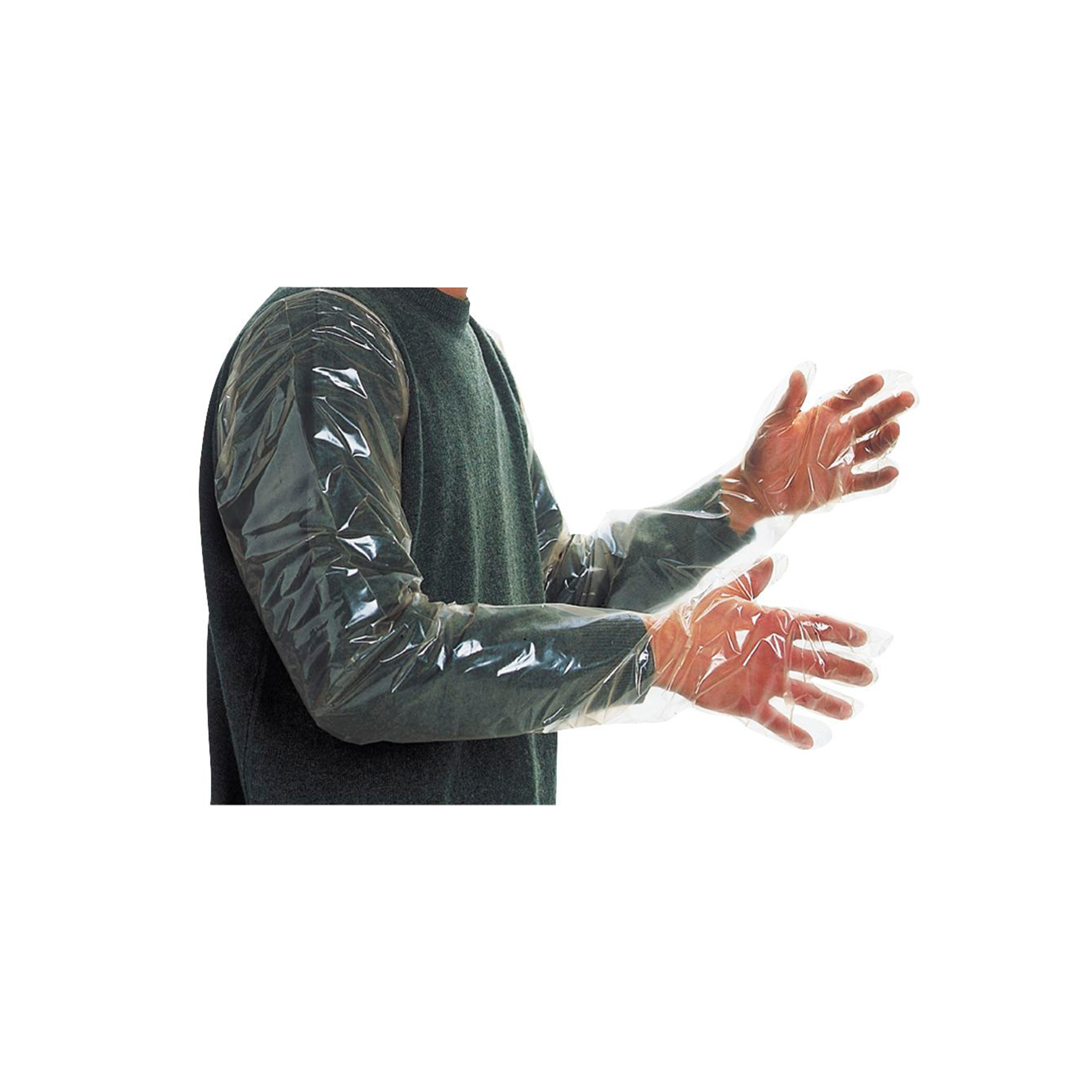 LUVAS DE PARTO 90CM - 50UN