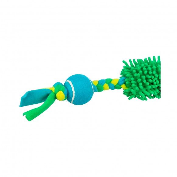 CORDA "BUNGEE" C/ BOLA DE TENIS POLIESTER - 85CM