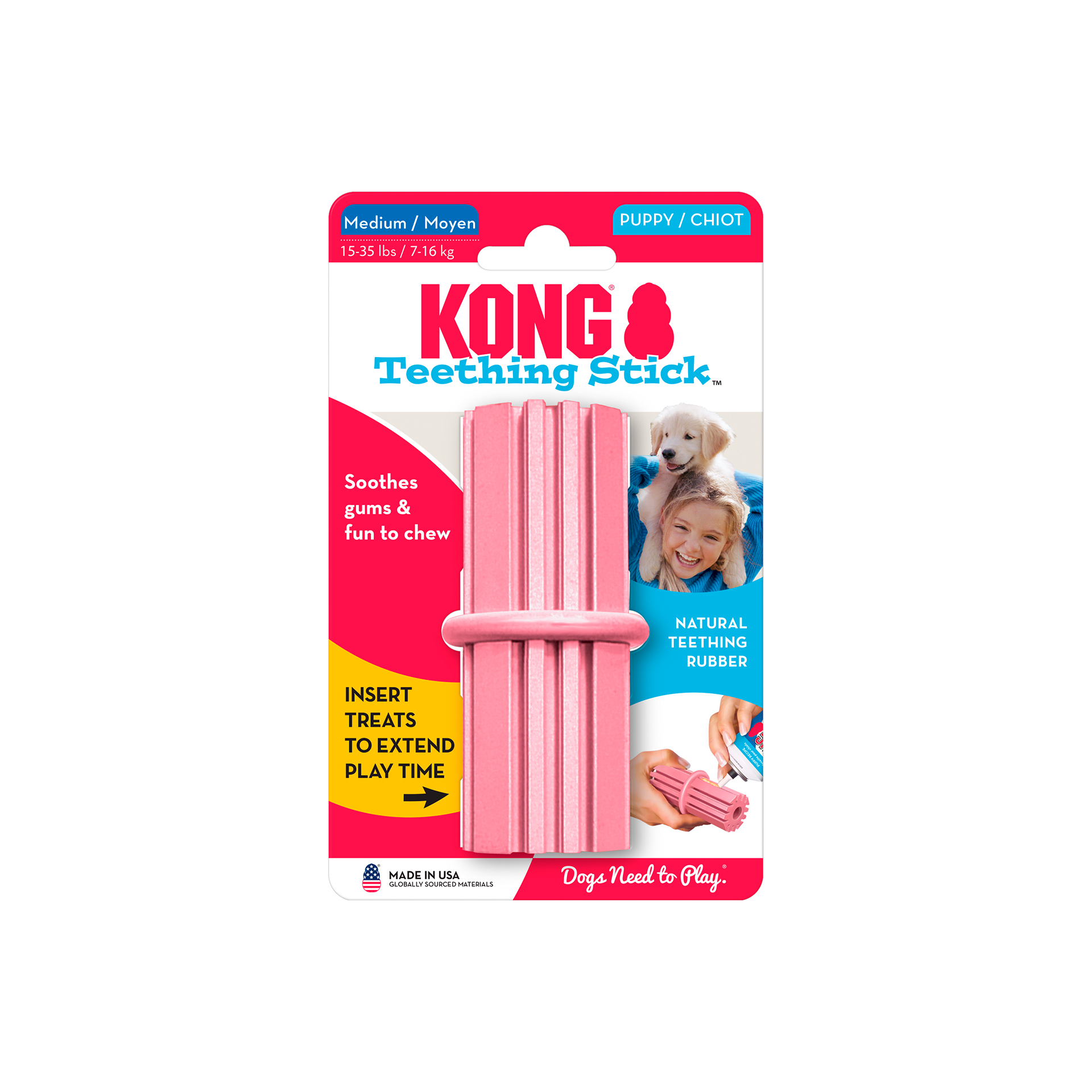 KONG PUPPY TEETHING STICK