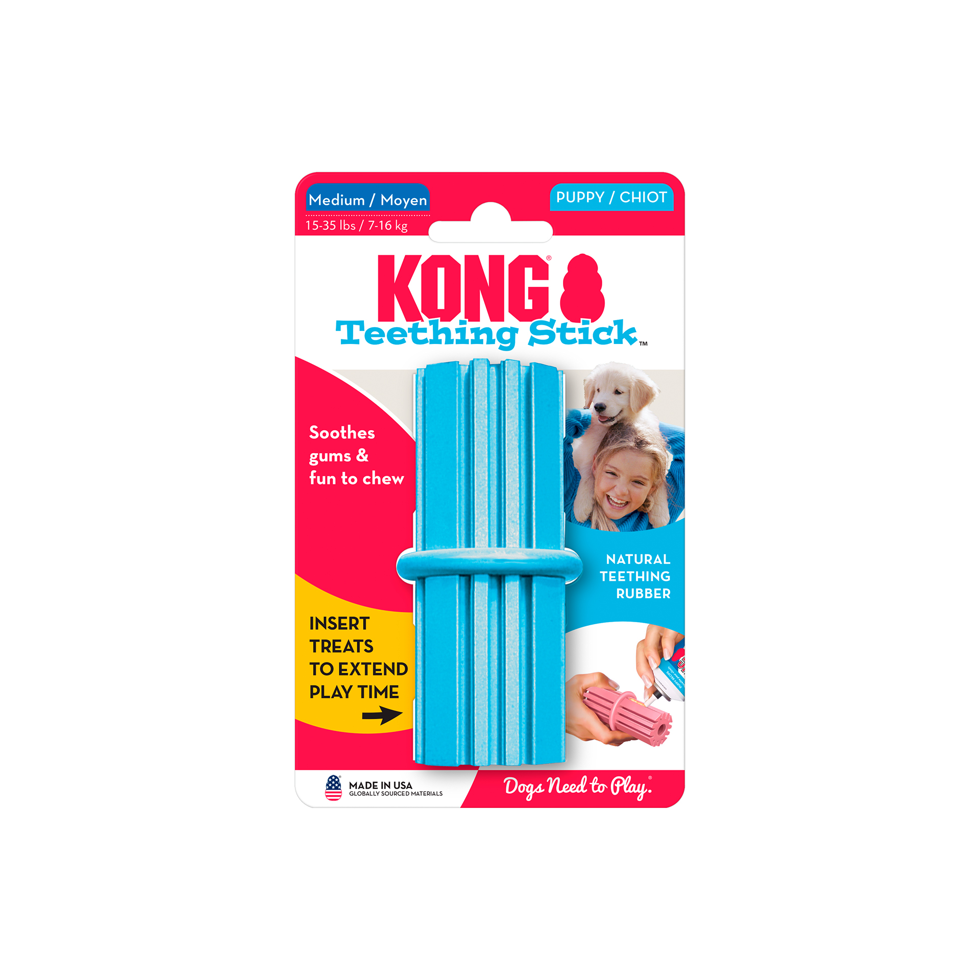 KONG PUPPY TEETHING STICK