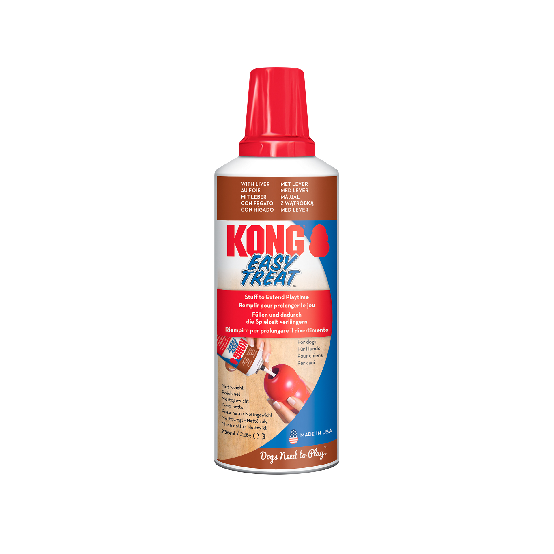 KONG EASY TREAT FIGADO DE FRANGO - 236ML