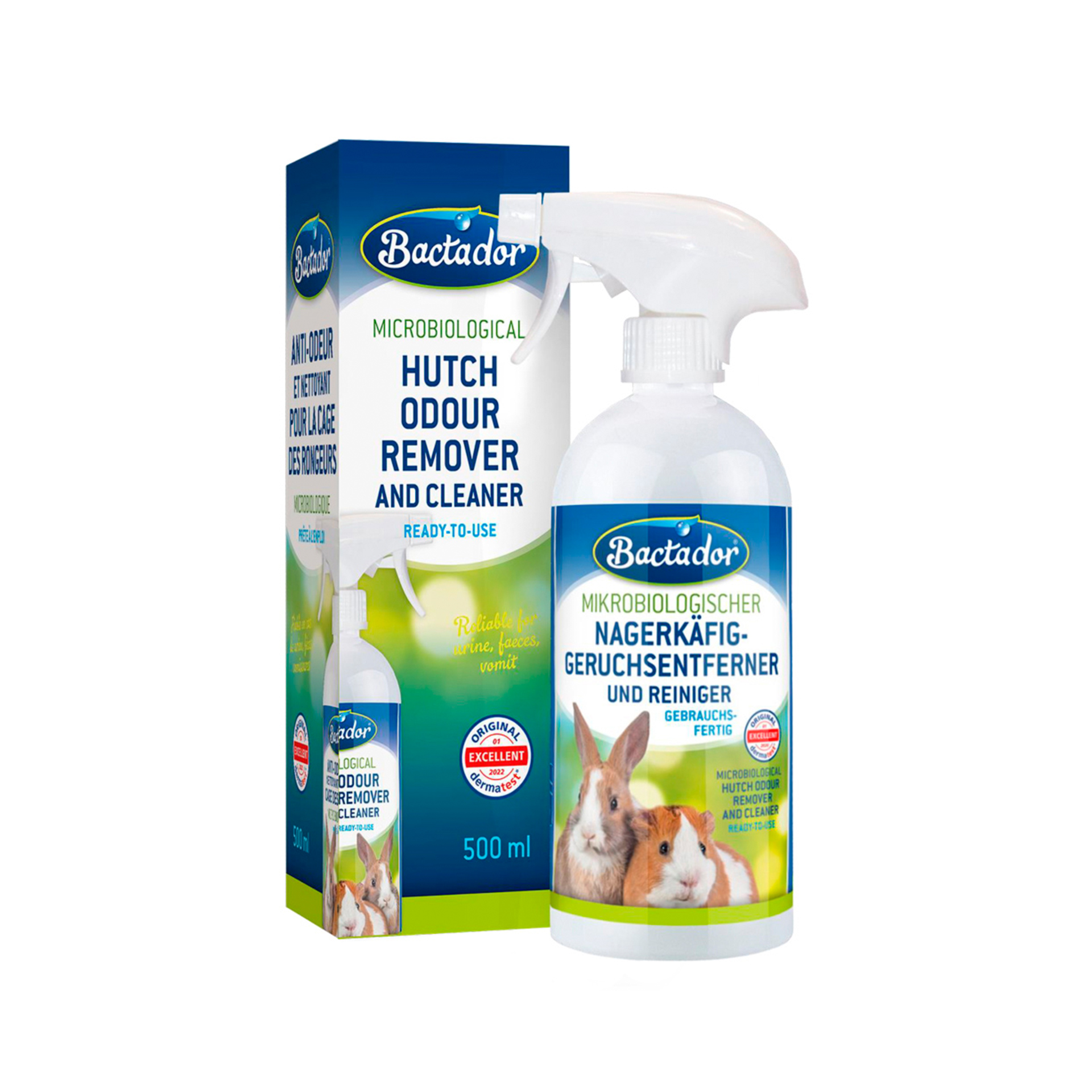 INIBIDOR DE ODORES DE GAIOLAS - 500ML