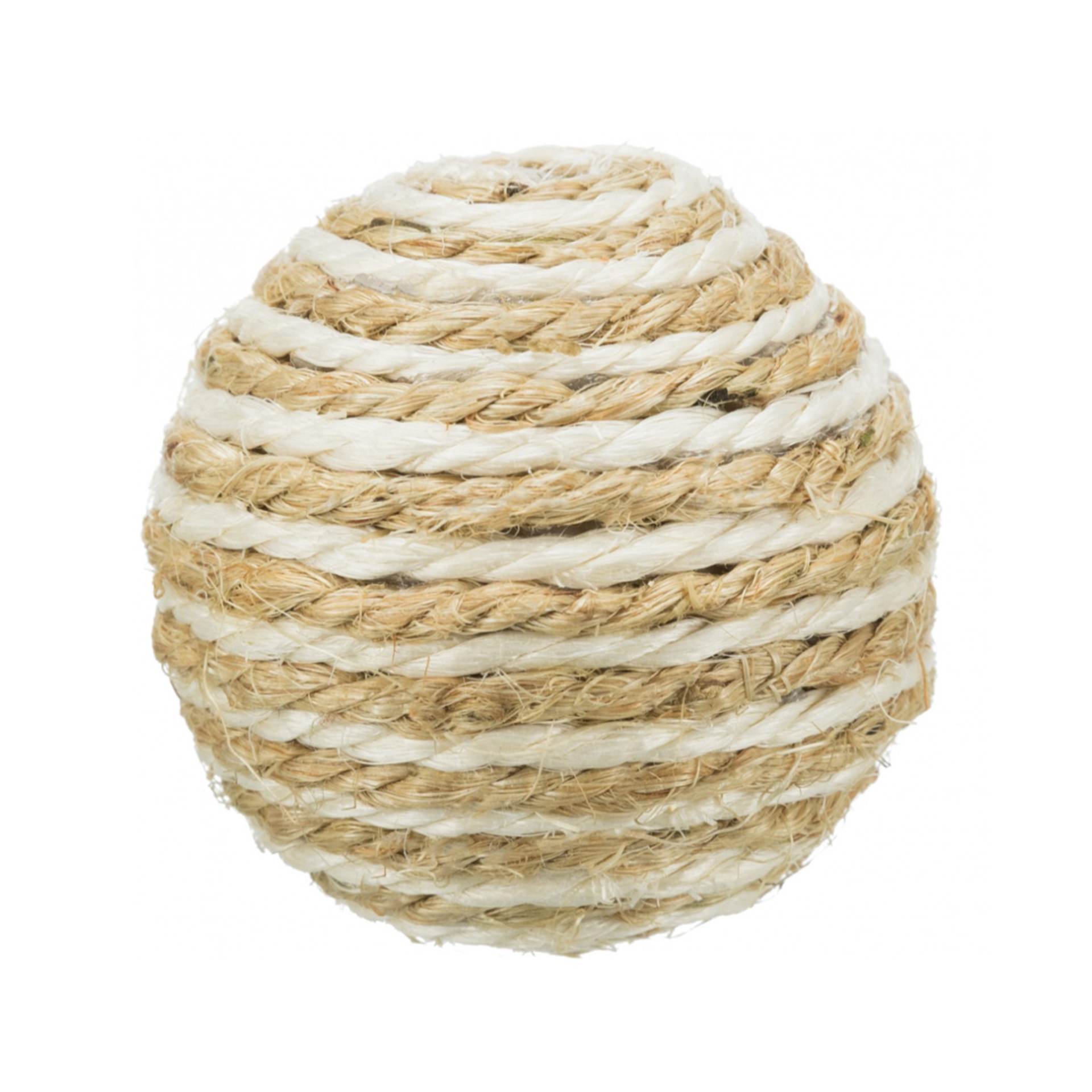BOLA EM SISAL RECHEADA C/ CATNIP