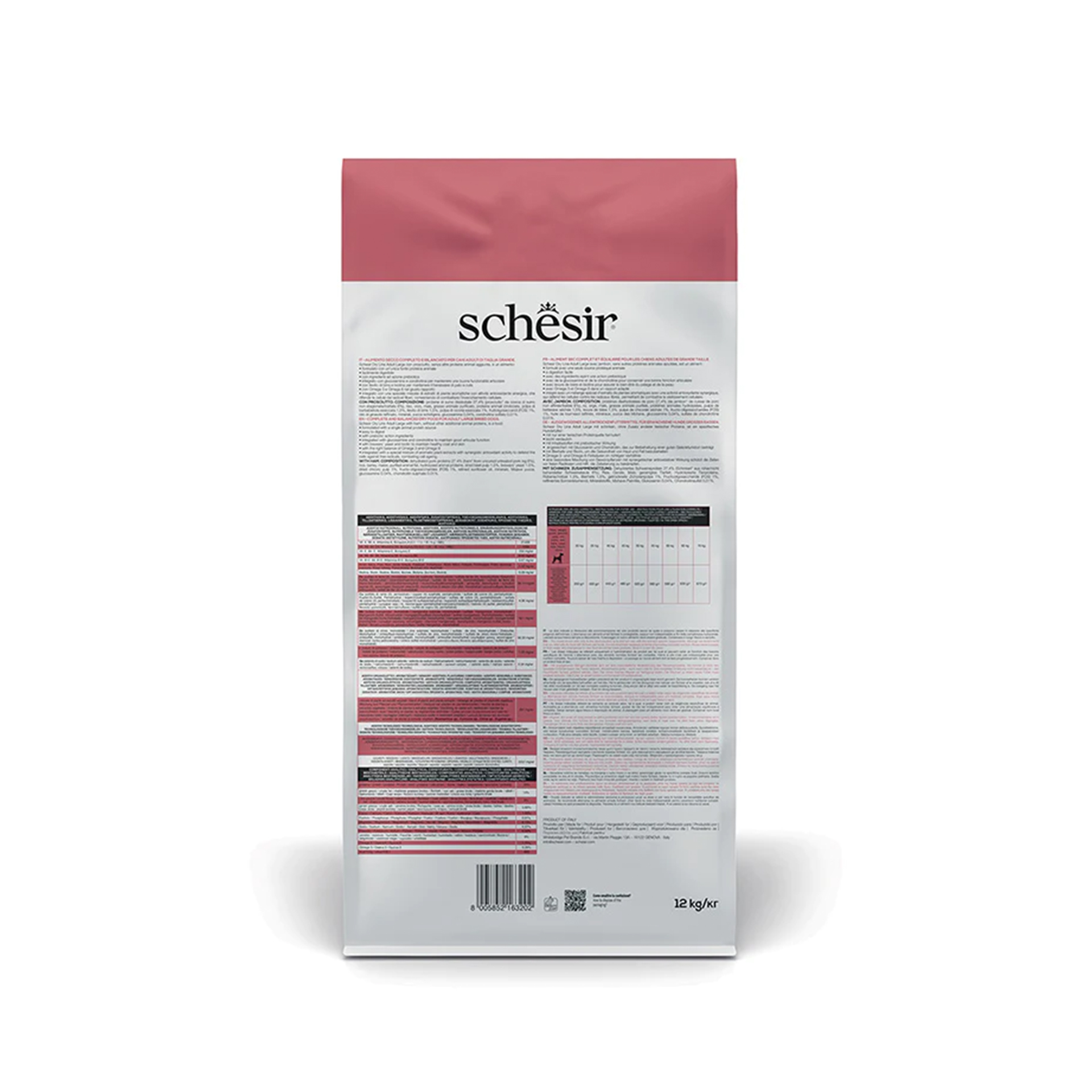 SCH CAO GRANDE ADULTO PRESUNTO - 12KG