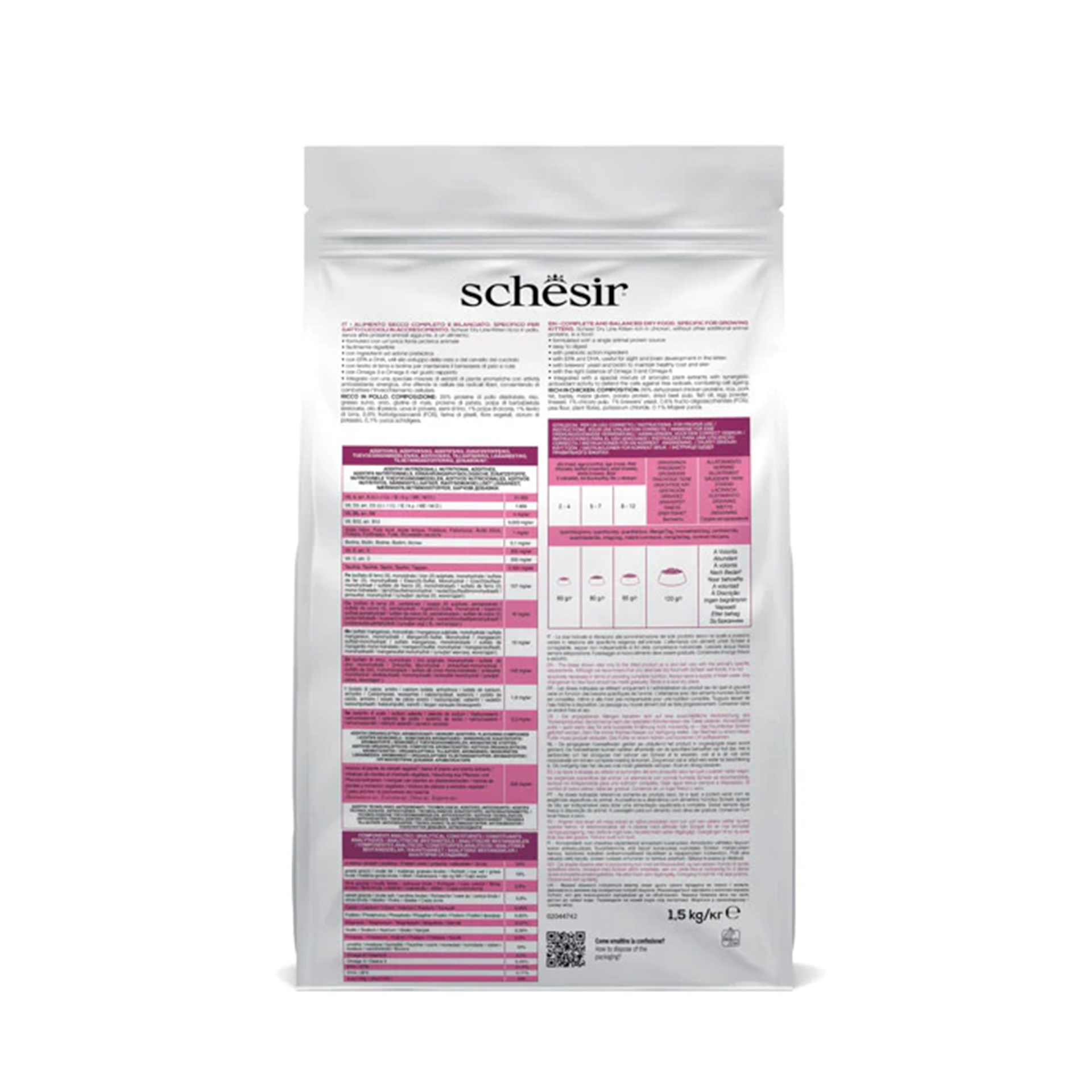 SCH KITTEN FRANGO - 1.5KG