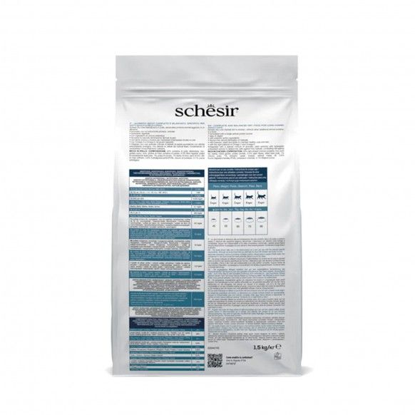 SCH GATO HAIRBALL FRANGO - 1.5KG