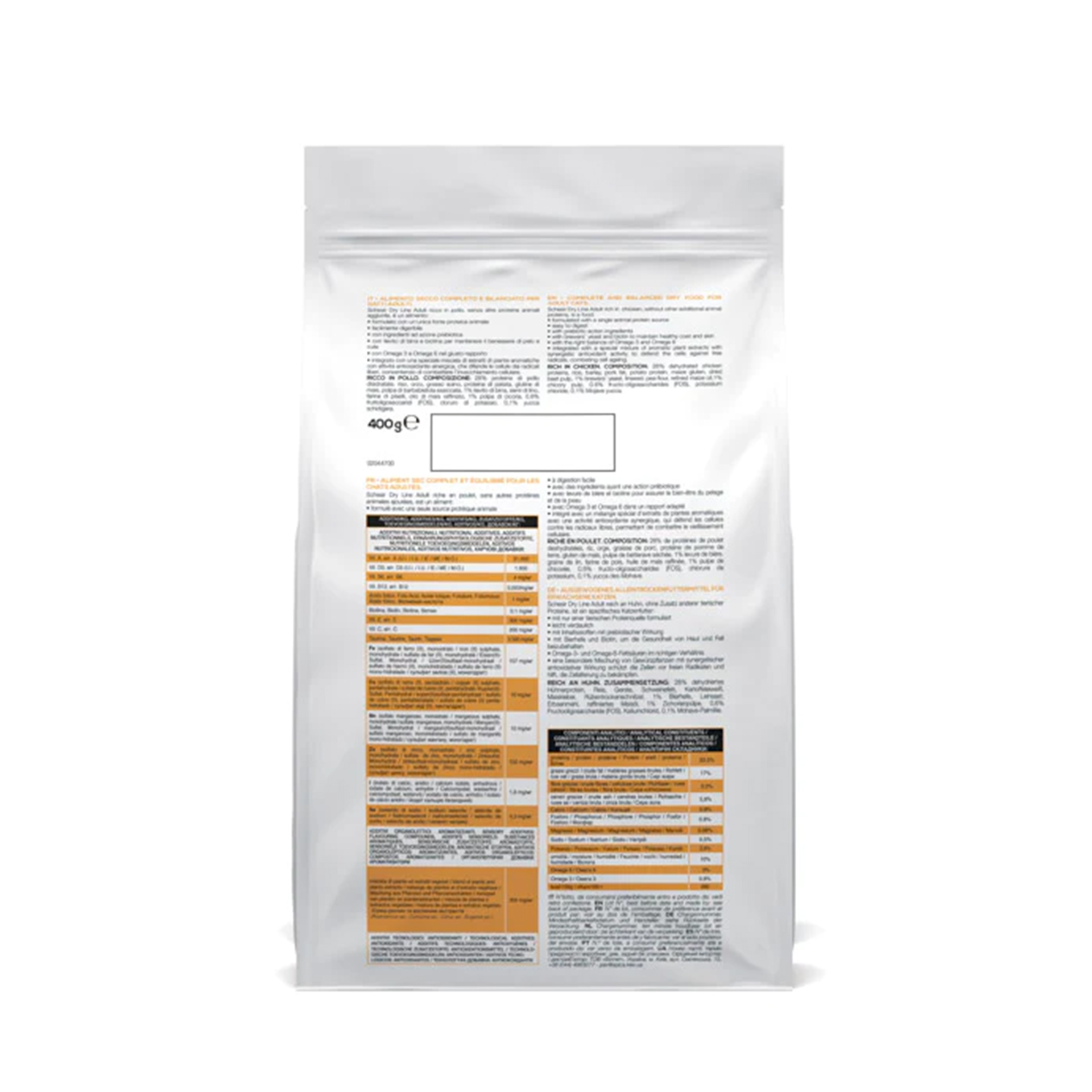 SCH GATO ADULTO FRANGO - 400GR