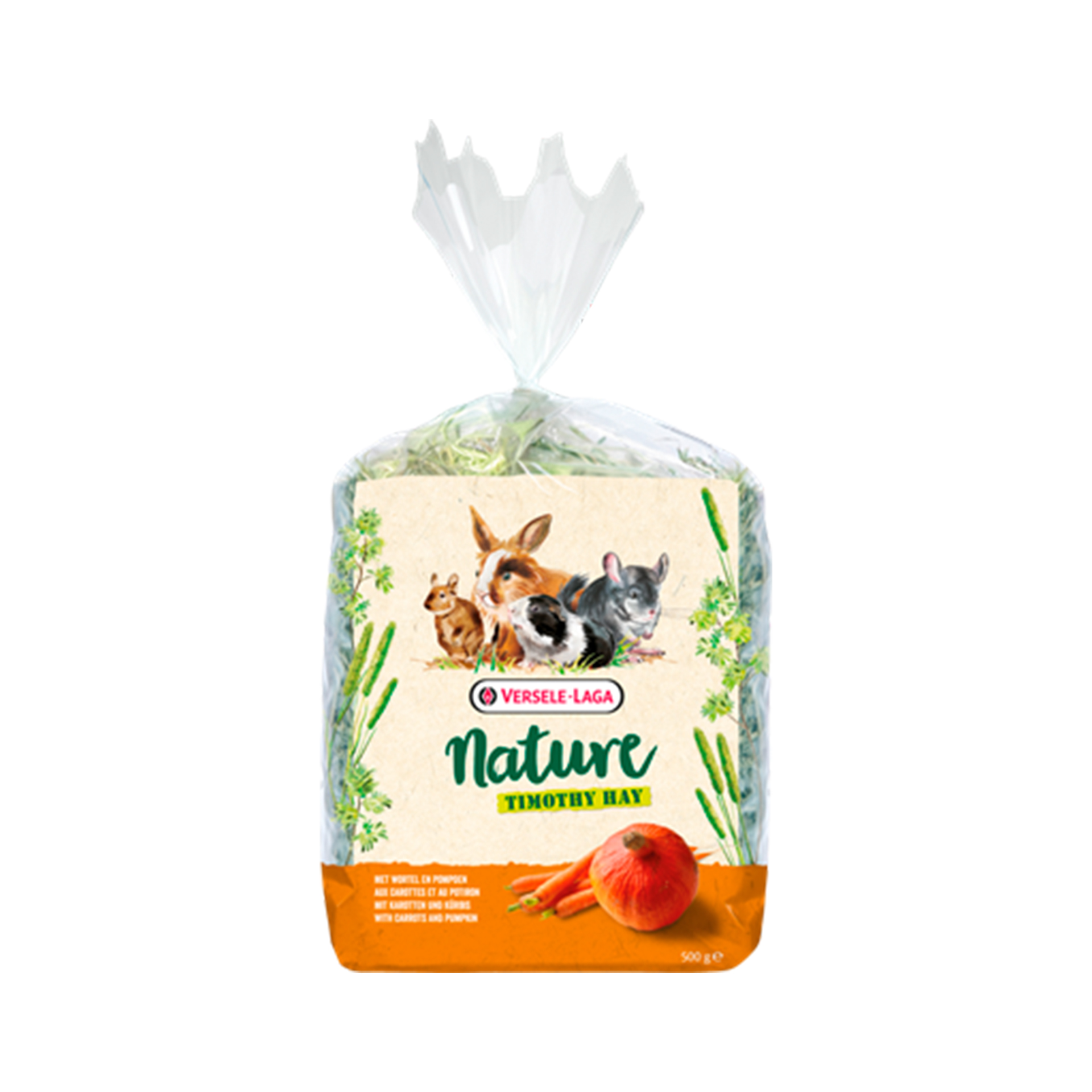 NATURE TIMOTHY HAY CENOURA E ABOBORA - 500GR