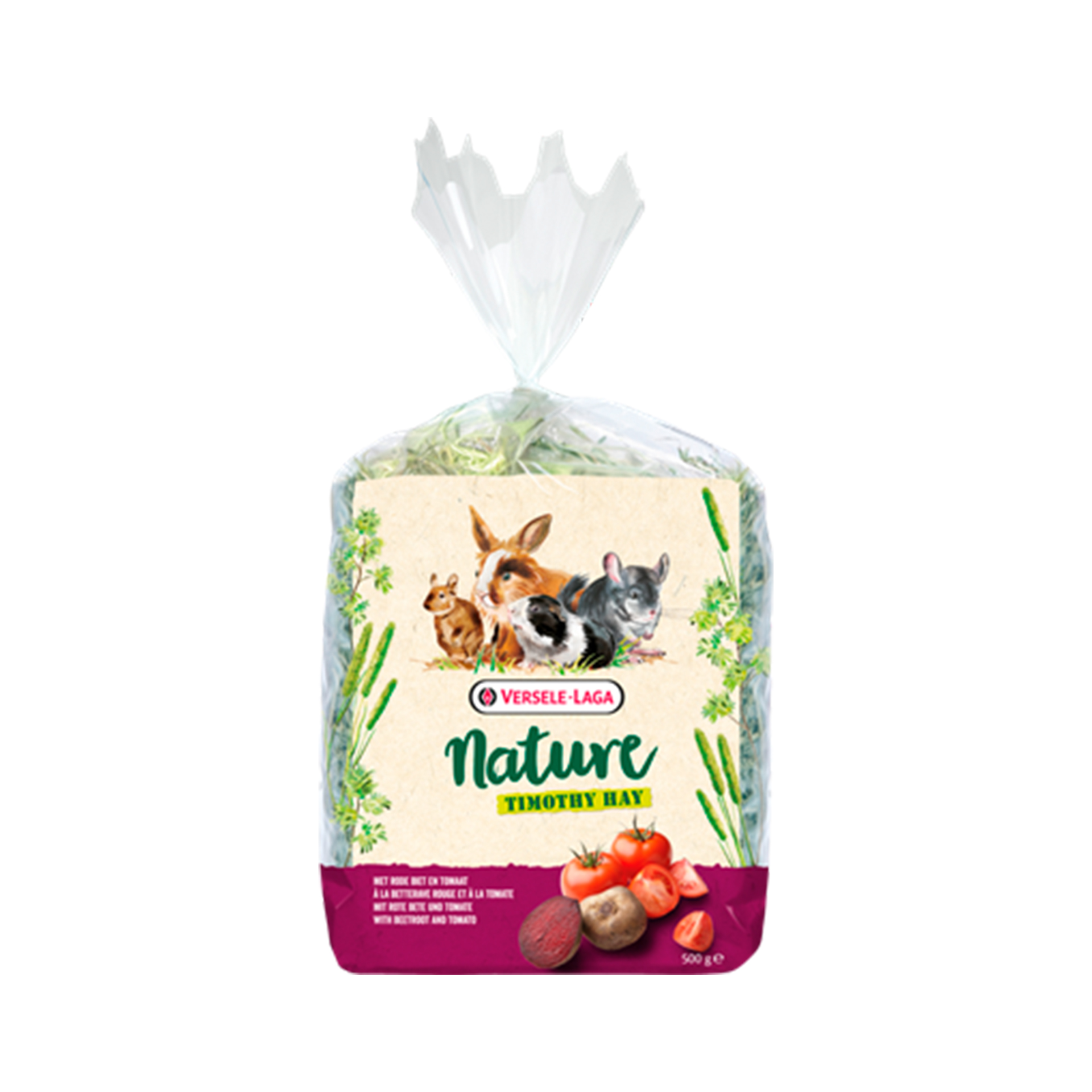 NATURE TIMOTHY HAY BETERRABA E TOMATE - 500GR