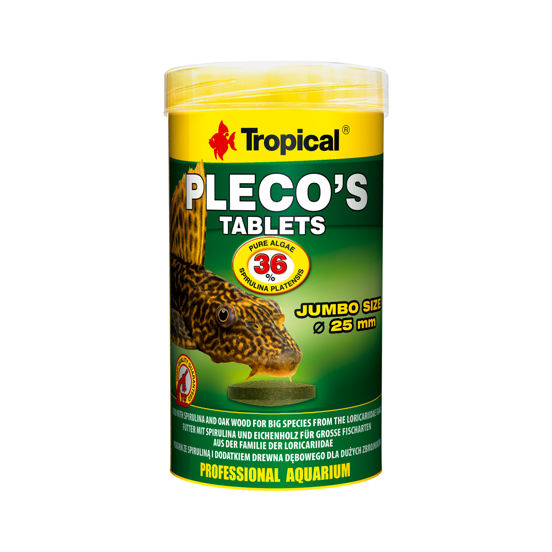 ALIMENTO P/ PLECOS EM PLASTILHAS - 135GR