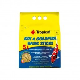 ALIMENTO P/ PEIXES DE LAGO BASIC STICKS - 400GR