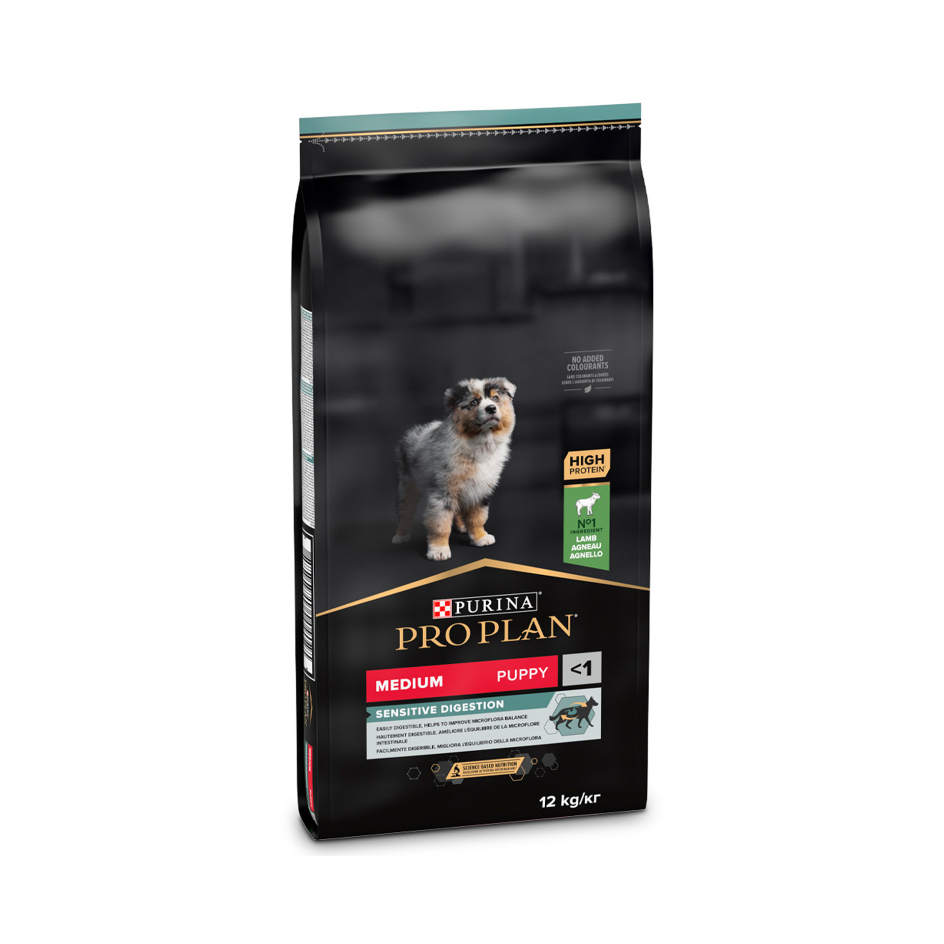 PRO PLAN MEDIUM PUPPY SENSITIVE DIGESTION BORREGO - 12KG