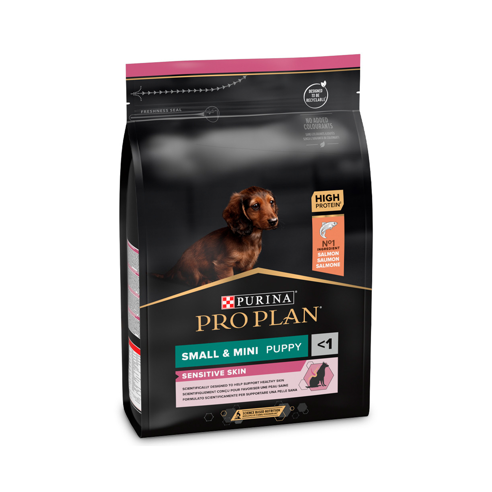 PRO PLAN OPTIDERMA SMALL&MINI PUPPY SALMAO