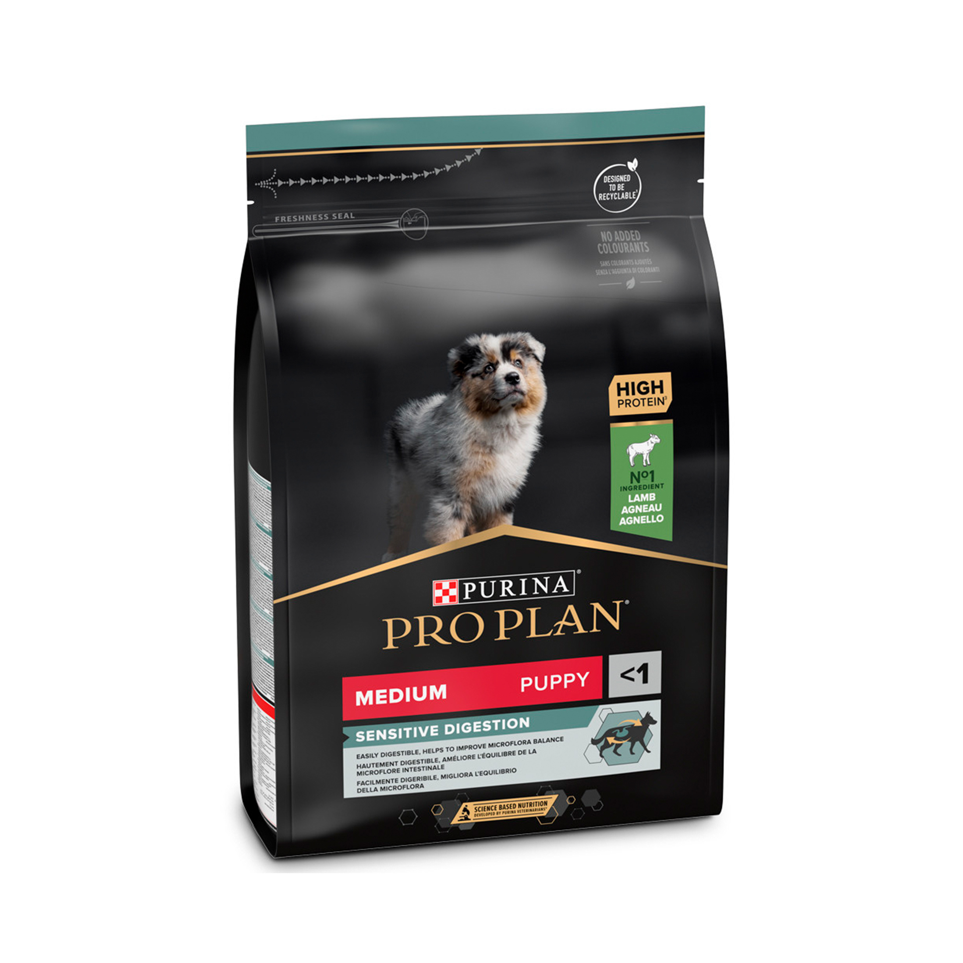 PRO PLAN OPTIDIGEST MEDIUM PUPPY BORREGO - 3KG