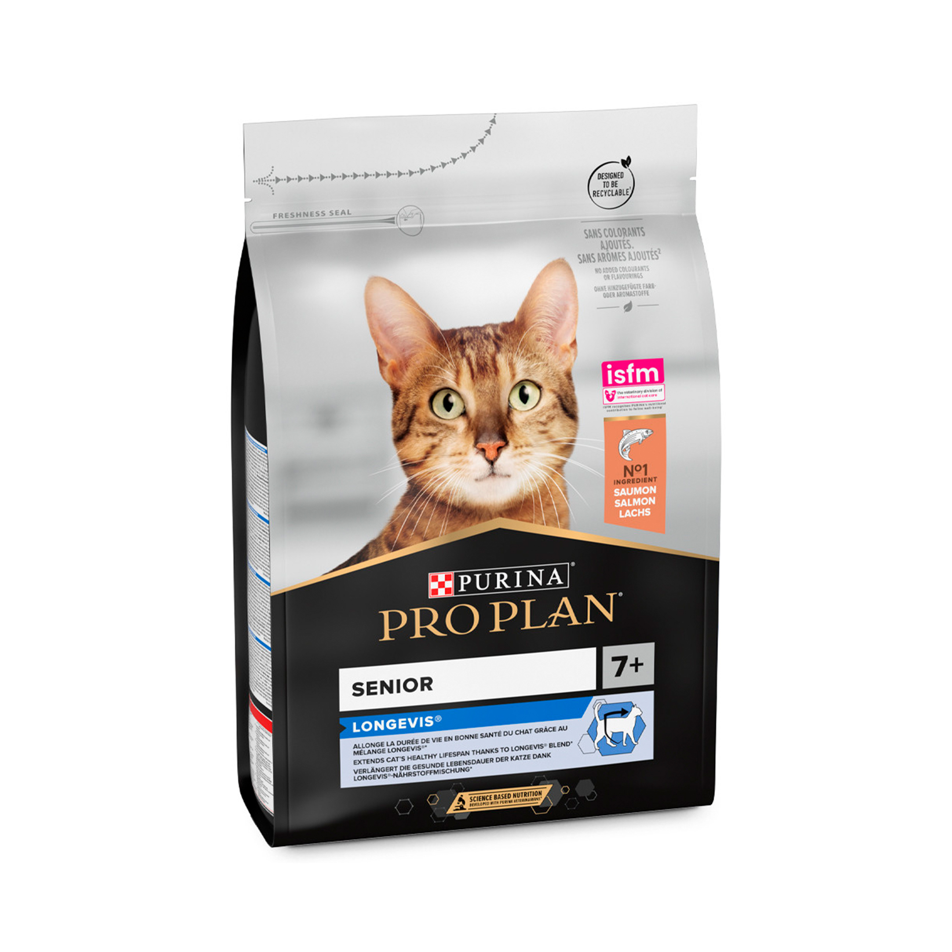 PRO PLAN GATO ADULTO 7+ SALMAO - 3KG