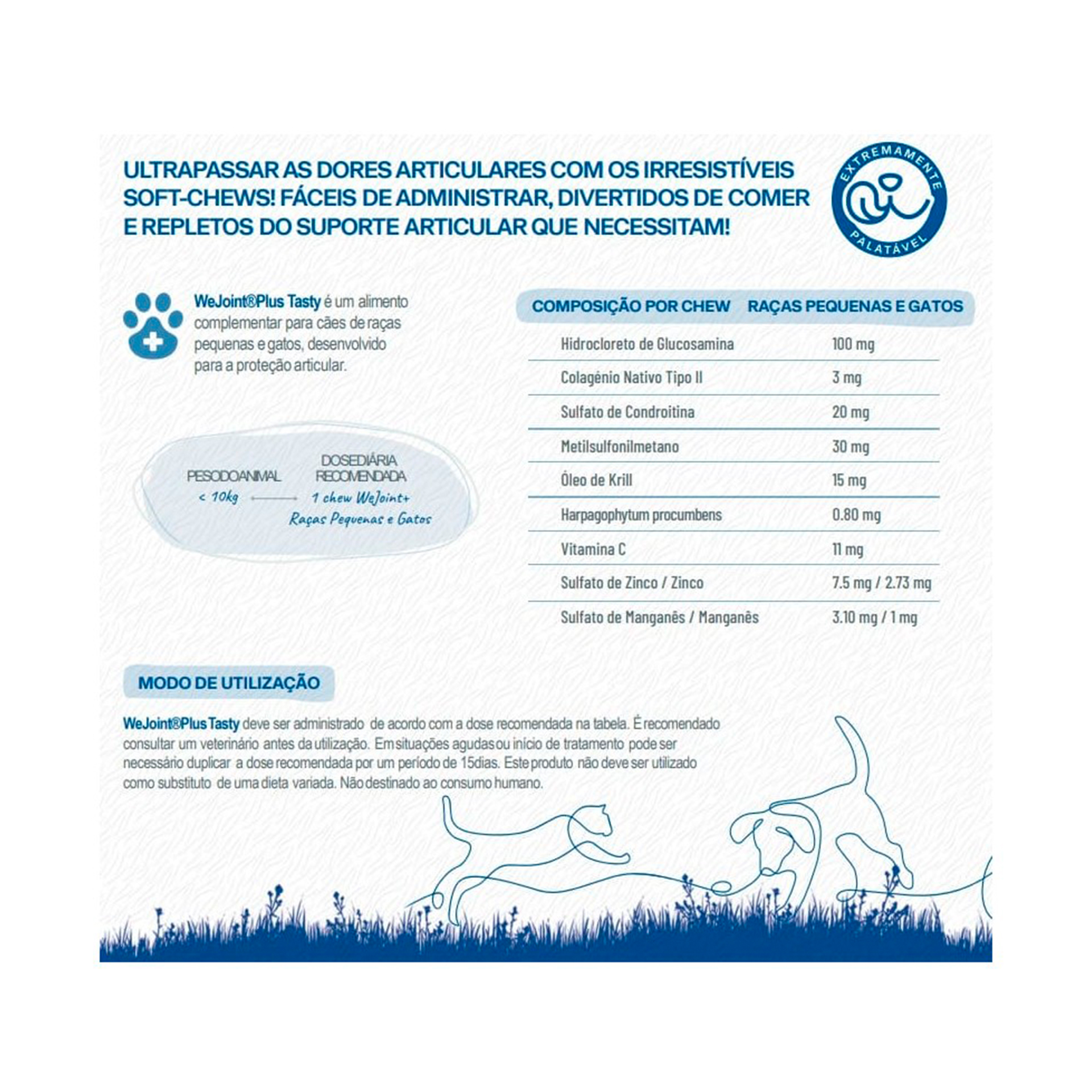 WEJOINT PLUS TASTY RAÇAS MEDIAS - 30UN