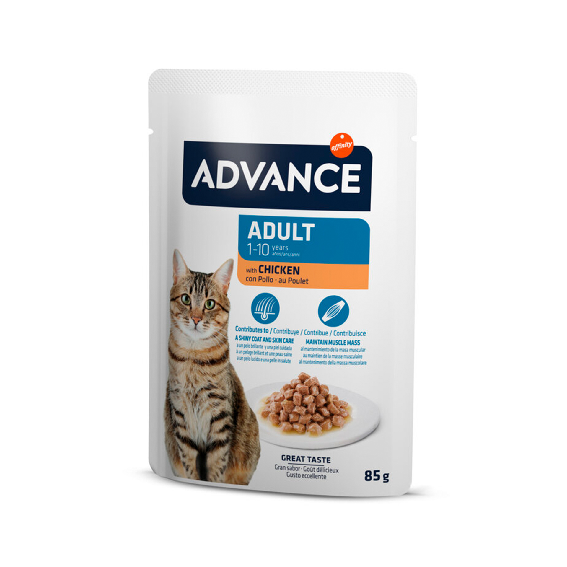 ADVANCE HUMIDO GATO FRANGO - 85GR