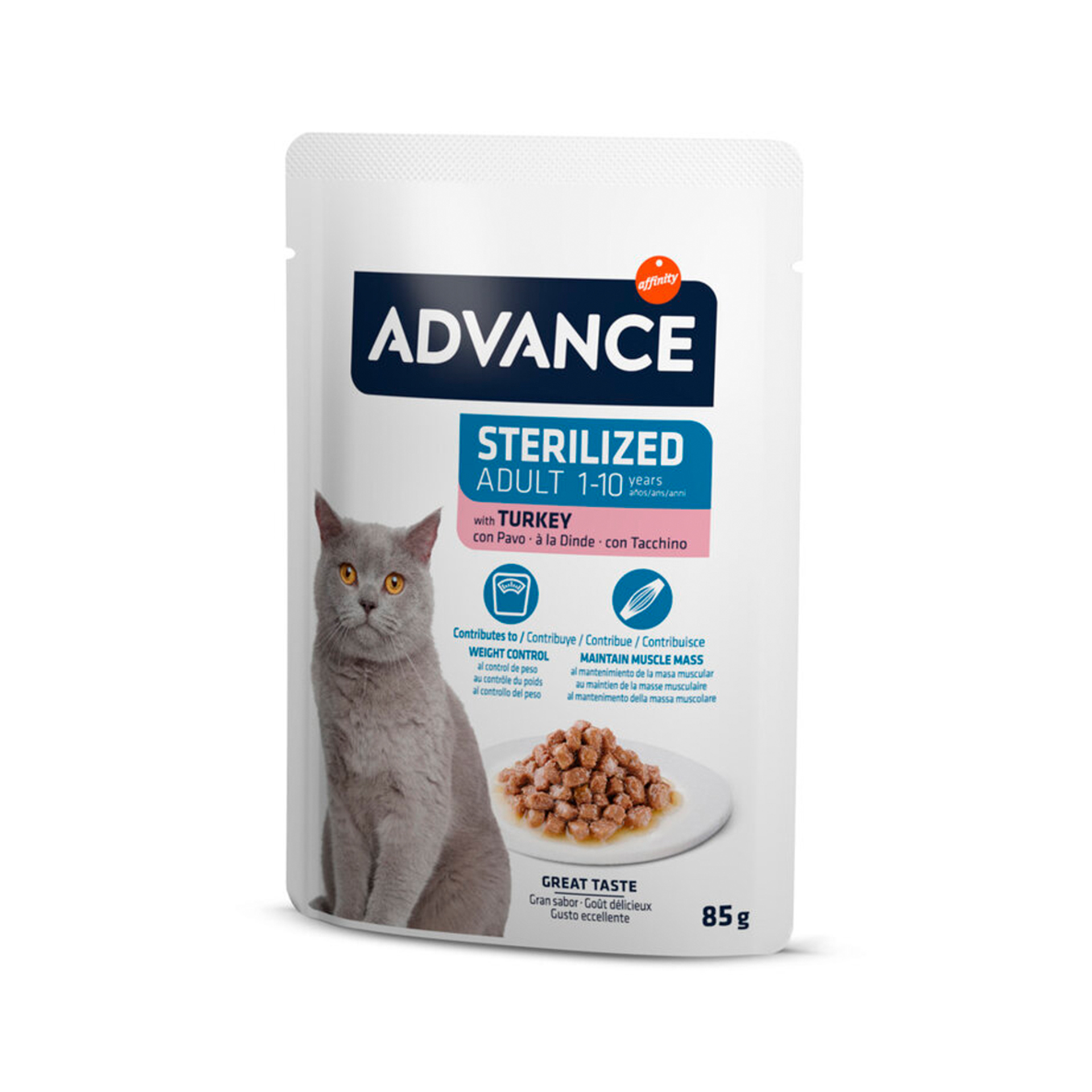 ADVANCE HUMIDO GATO PERU - 85GR