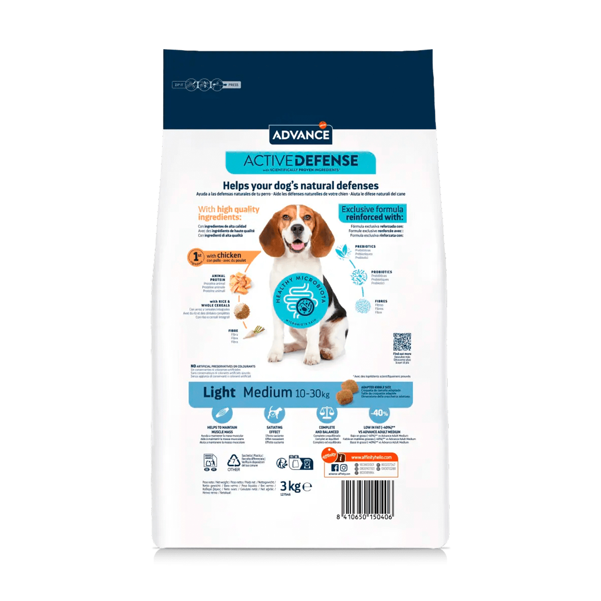 ADVANCE CAO MEDIUM LIGHT FRANGO