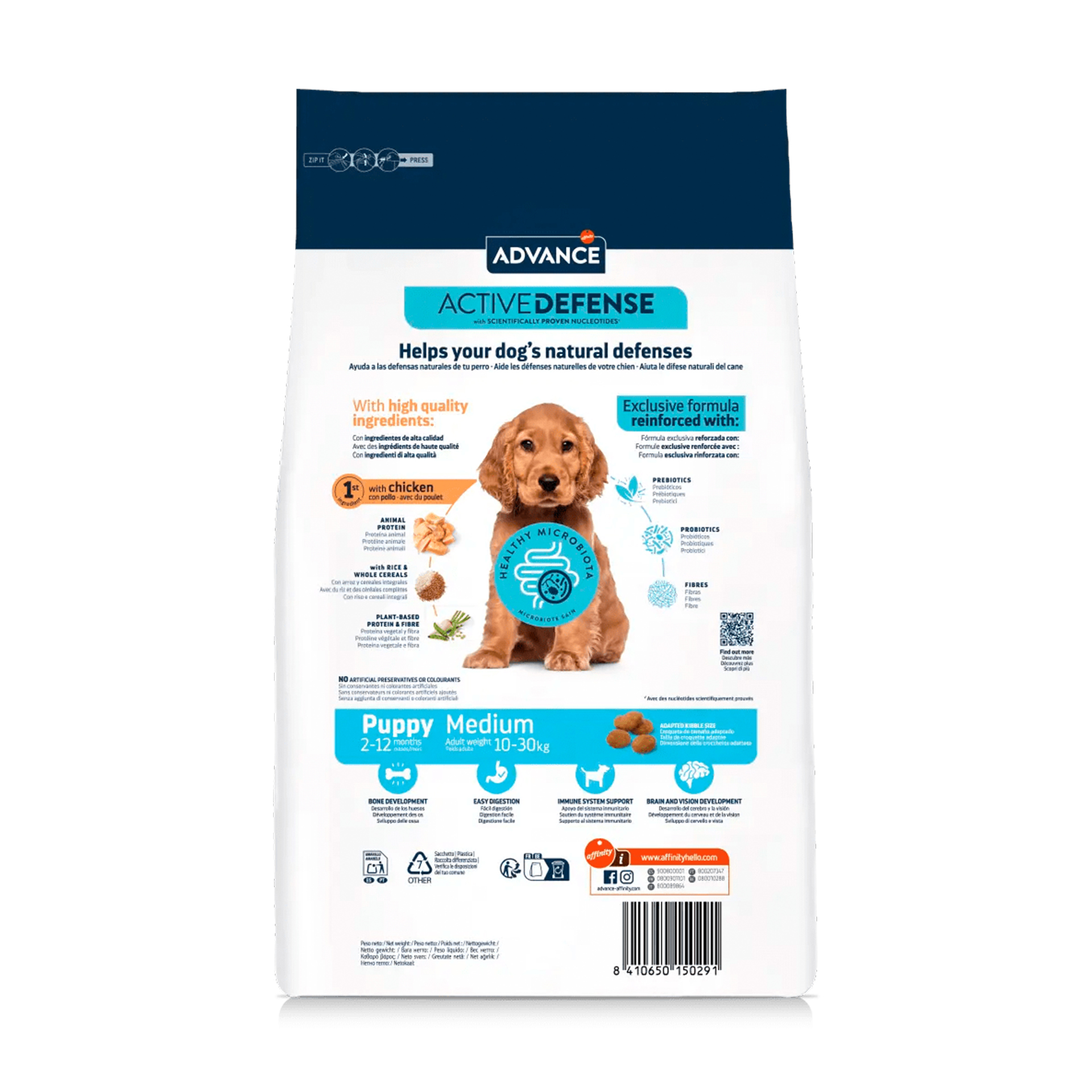 ADVANCE CAO MEDIUM PUPPY FRANGO