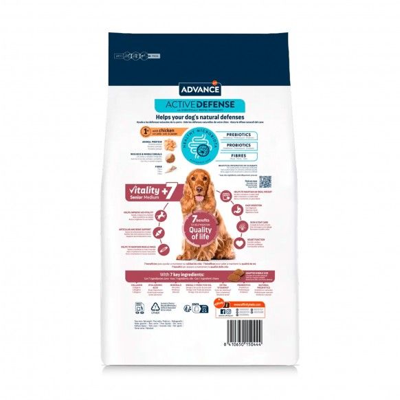 ADVANCE CAO MEDIUM SENIOR FRANGO ADVANCE CAO MEDIUM SENIOR FRANGO