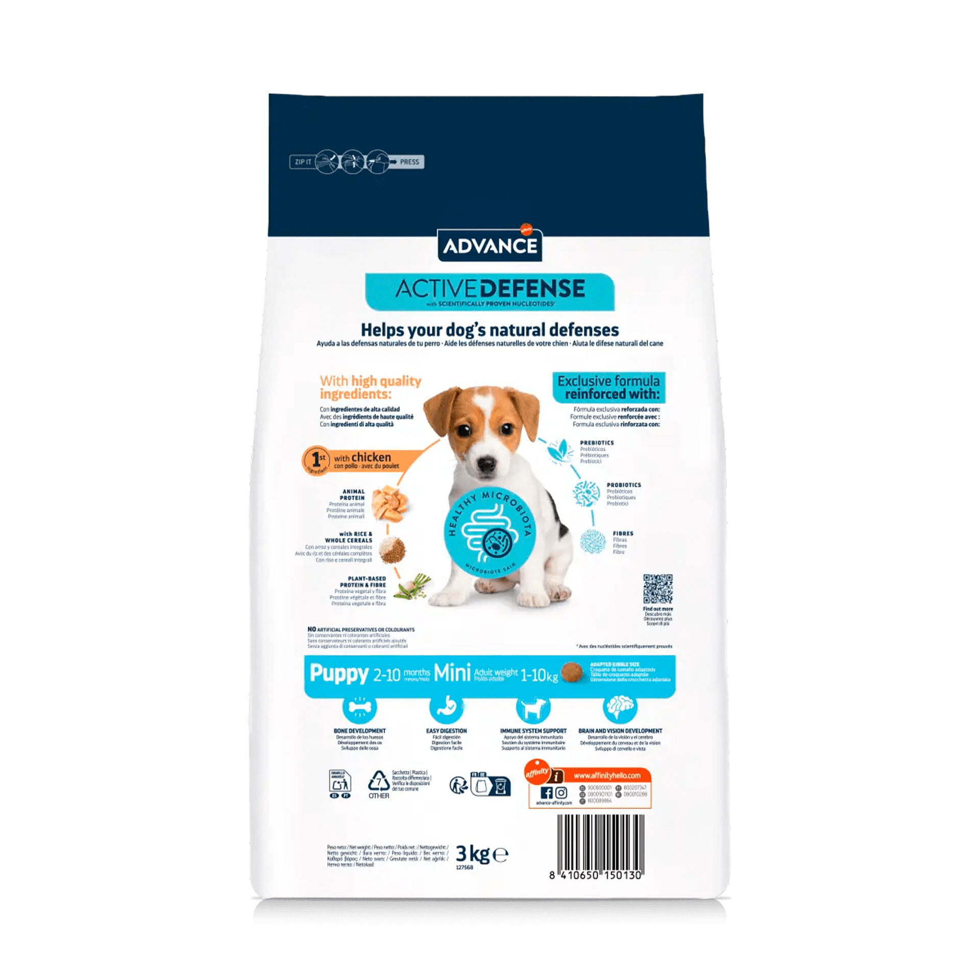 ADVANCE CAO MINI PUPPY FRANGO