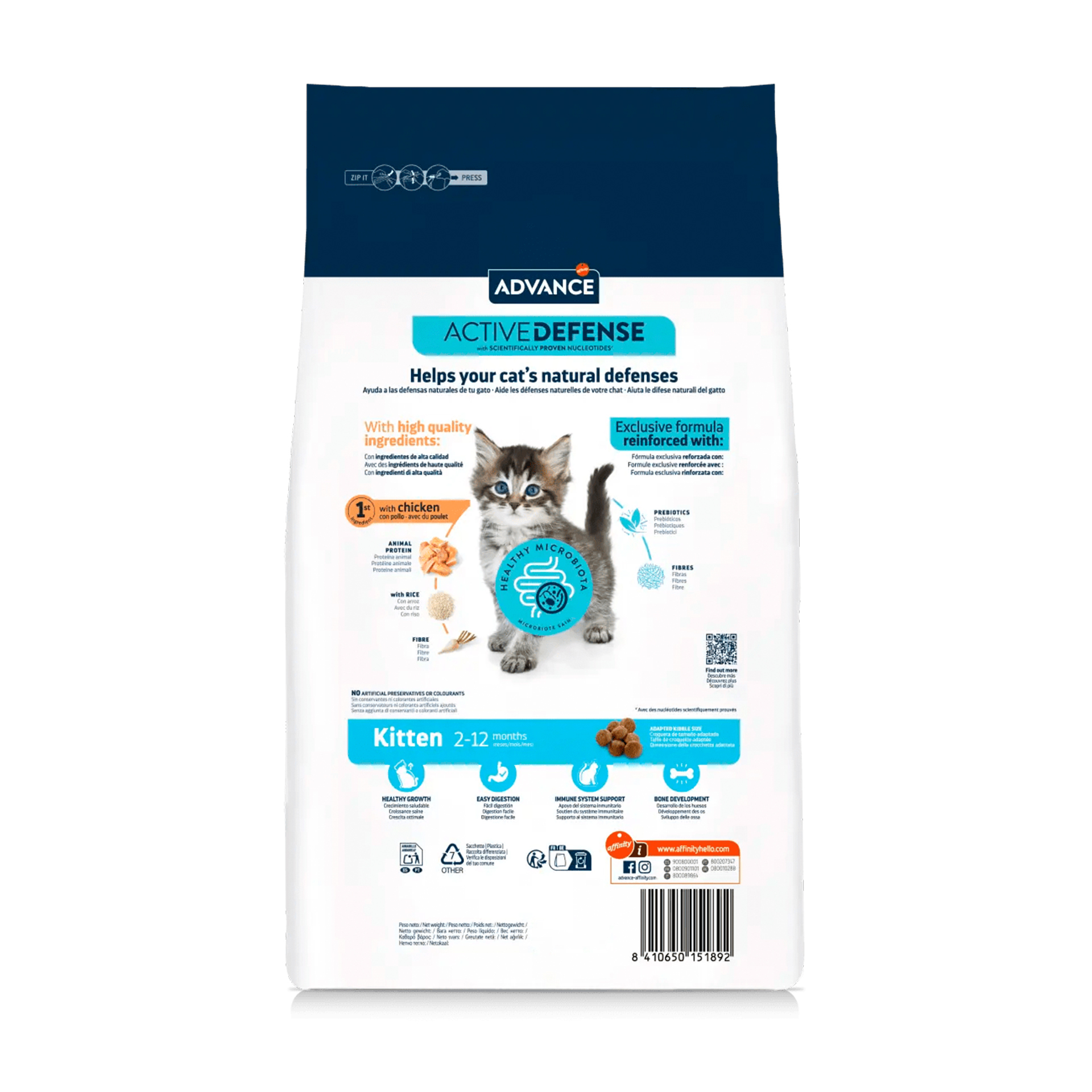 ADVANCE GATO KITTEN FRANGO