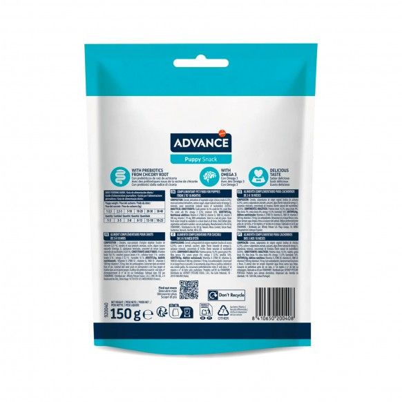 ADVANCE CAO SNACKS PUPPY - 150GR