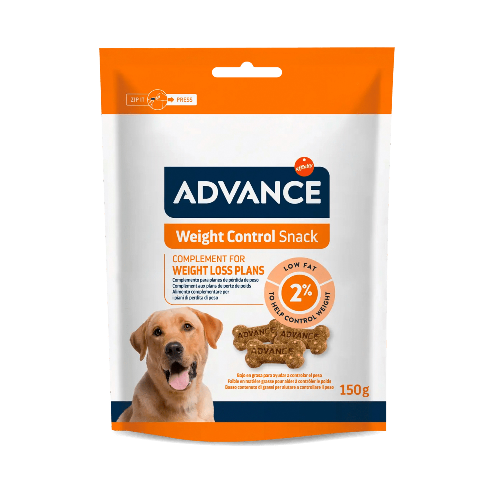 ADVANCE CAO SNACKS APETTITE CONTROL - 150GR