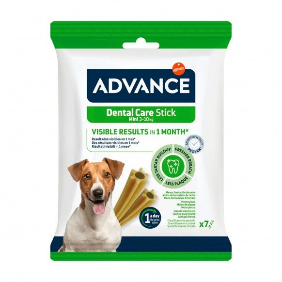 ADVANCE CAO SNACKS MINI DENTAL CARE - 90GR