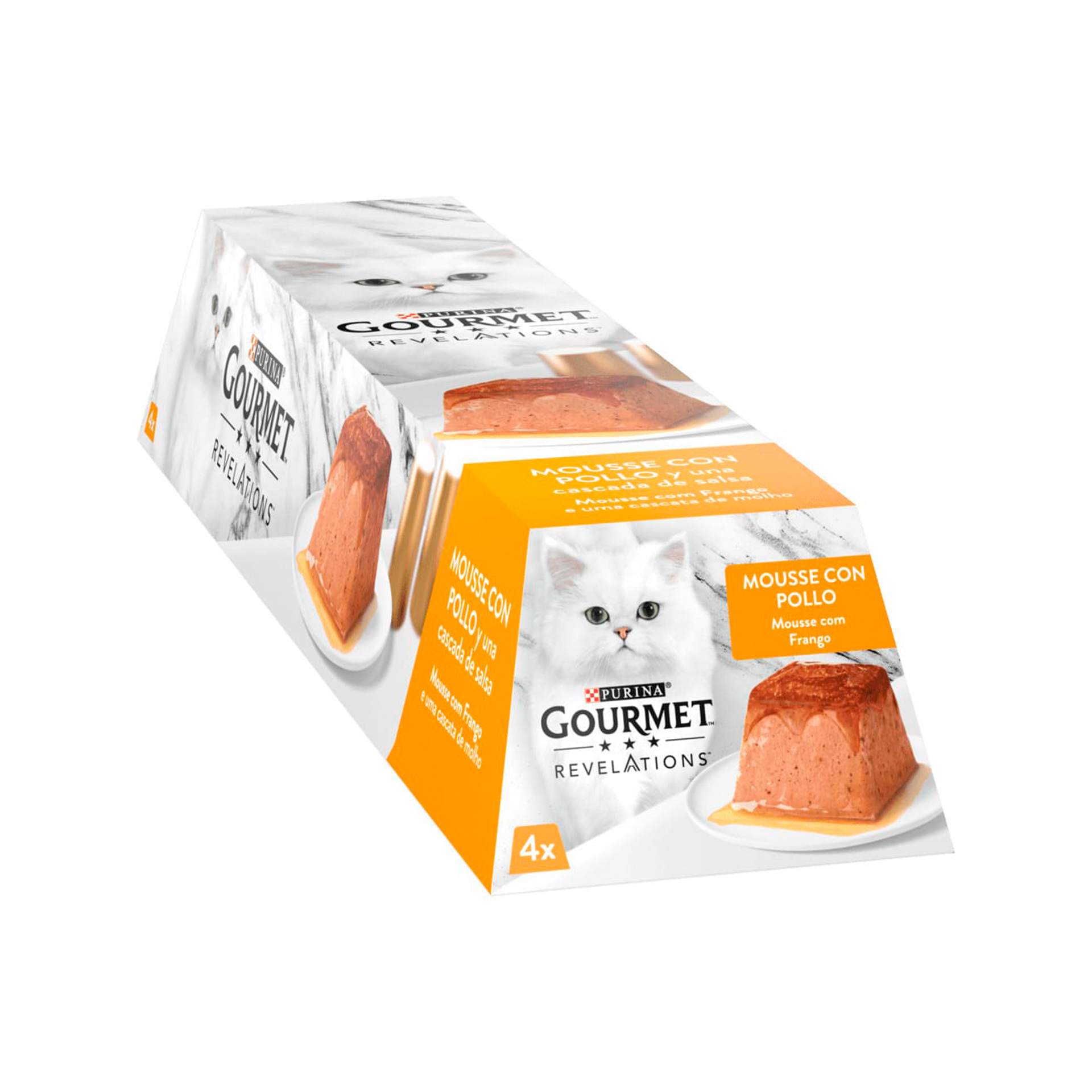 GOURMET REVELATIONS MOUSSE FRANGO - 4X57GR