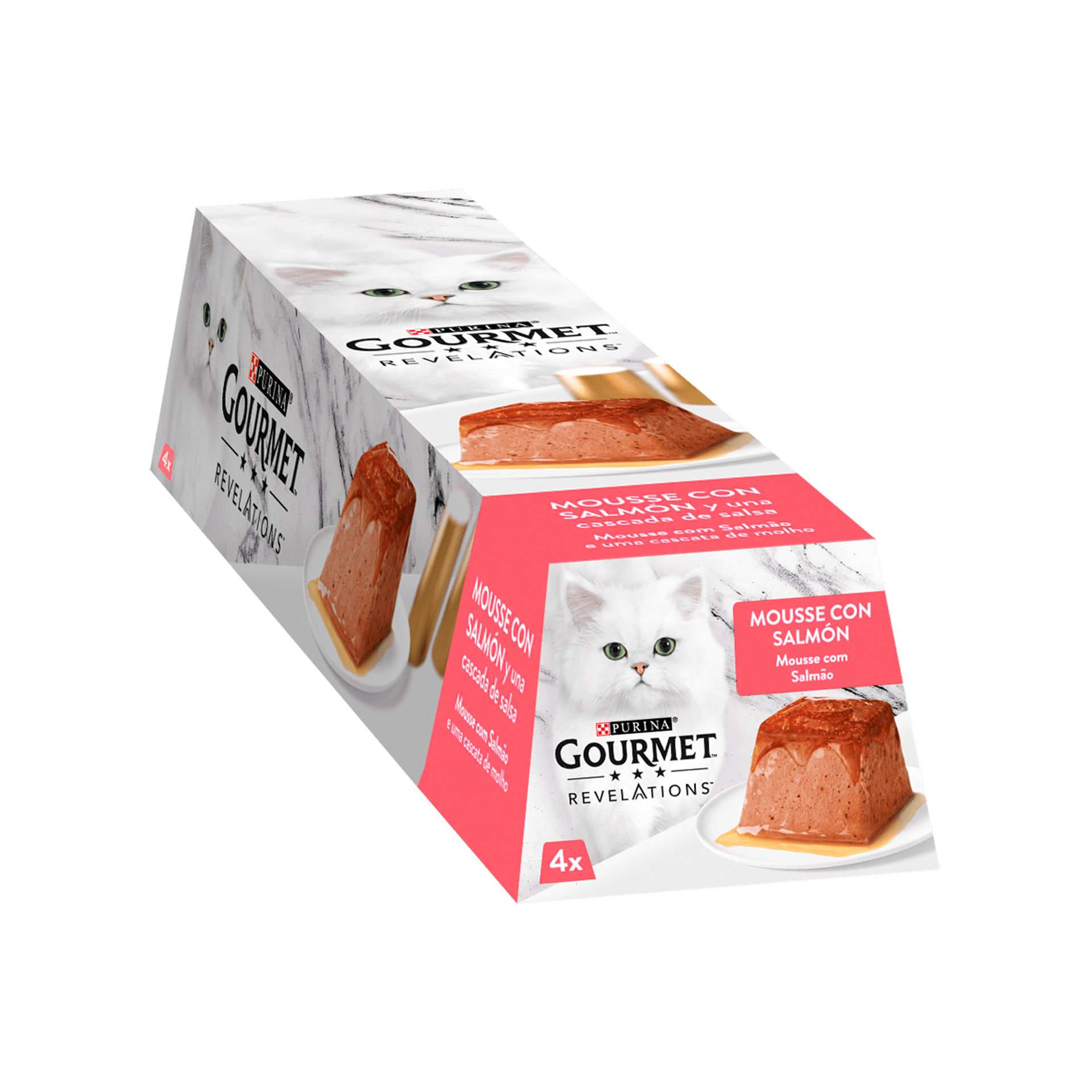 GOURMET REVELATIONS MOUSSE SALMAO - 4X57GR