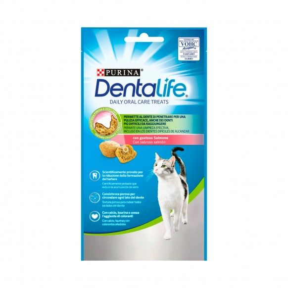 DENTALIFE GATO SALMAO - 40GR